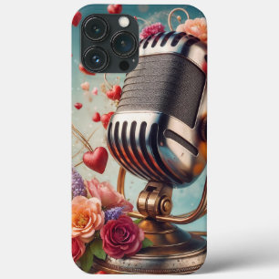 Mikrofon-Gehäuse für Retro Case-Mate iPhone Hülle