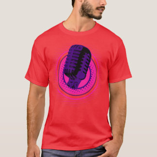 Mikrofon Hiphop V8 T-Shirt
