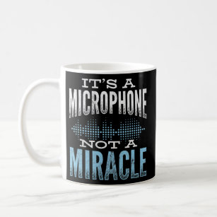 Mikrofon kein Wunderknall Sound Engineer Sound Typ Kaffeetasse