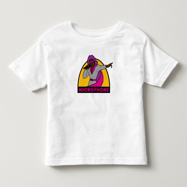 Mikrofon- Kleinkind Kleinkind T-shirt (Vorderseite)
