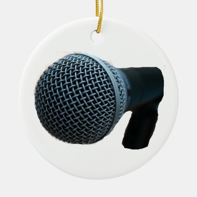 Mikrofon naher hoher mic-Ausschnittentwurf Keramikornament (Vorne)