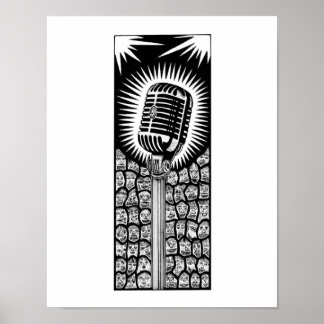Mikrofon Nr. 1 Poster