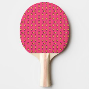 Mikrofon Tischtennis Schläger
