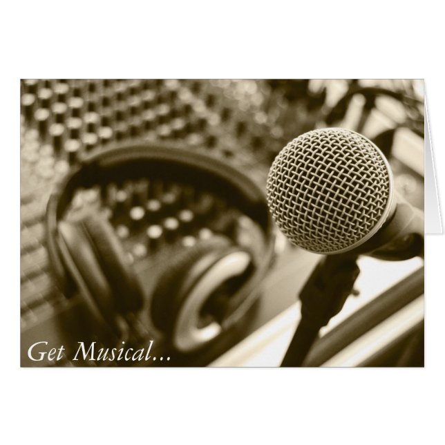 Mikrofon und Kopfhörer (Vorderseite (Horizontal))