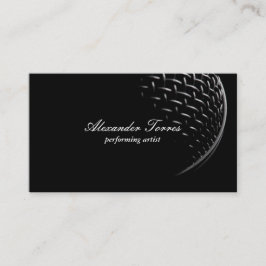 Mikrofon Visitenkarte