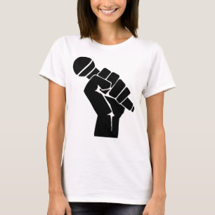 Mikrofon Zeichnend T-Shirt