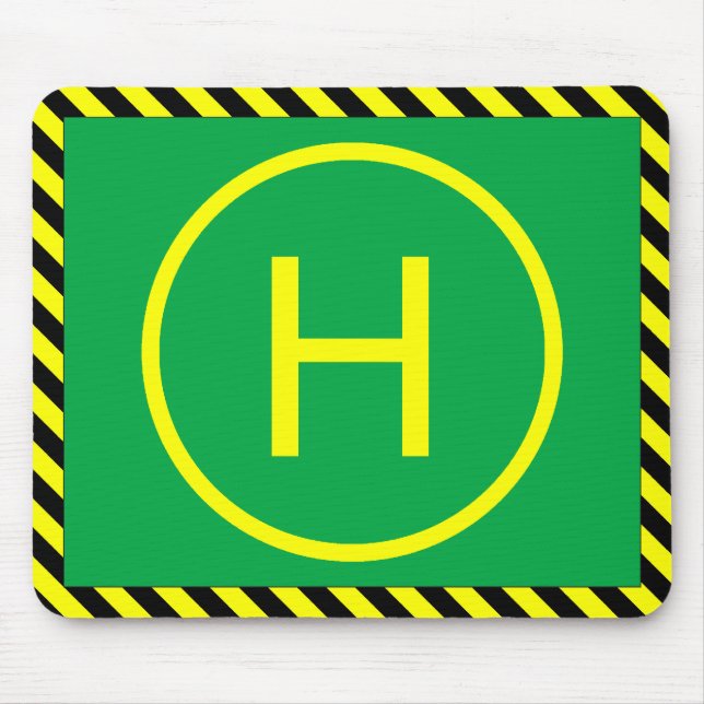 MikroHeli Landeplatz Mousepad (Vorne)