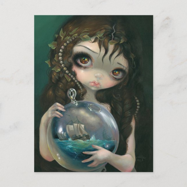 "Mikrokosmos: Seascape" Postkarte (Vorderseite)