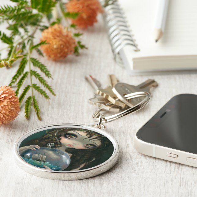 "Mikrokosmos: Seascape" Schlüsselanhänger (Seite)