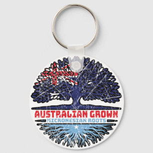 Mikronesia Mikronesian Australian Australia Tree Schlüsselanhänger