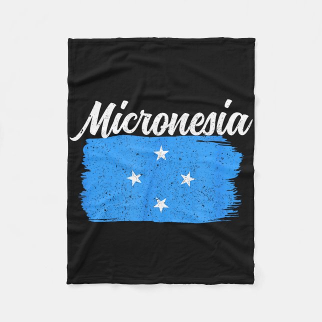 Mikronesien  fleecedecke (Vorderseite)