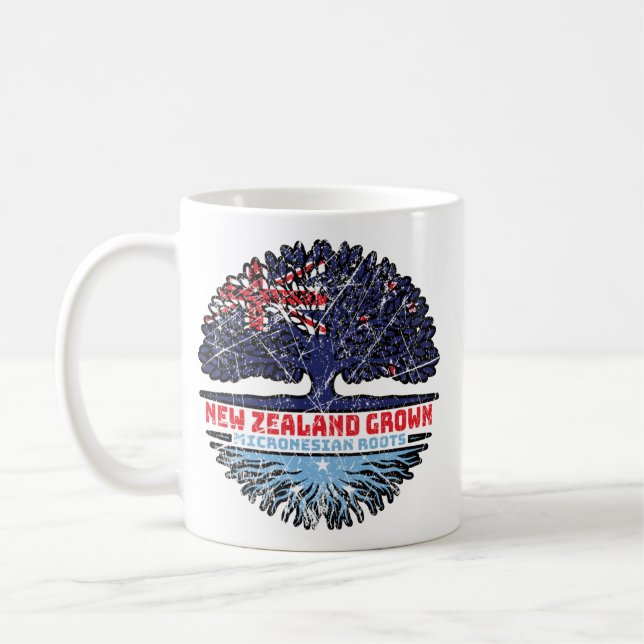 Mikronesien Mikronesisch Neuseeland Kaffeetasse (Links)