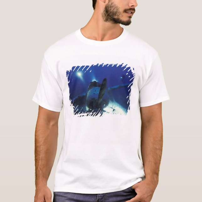 Mikronesien, Palau, Welterbe. Taucher T-Shirt (Vorderseite)