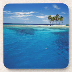 Mikronesien, Tonowas, View of idyllic tropical Untersetzer