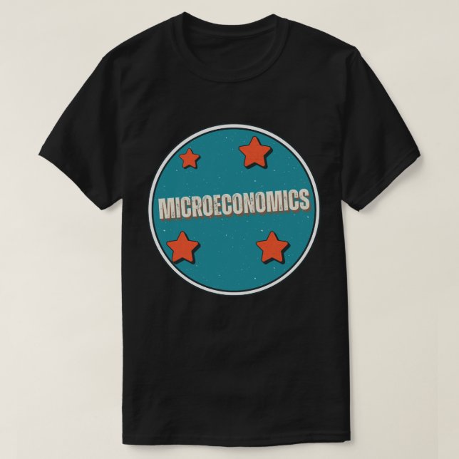 Mikroökonomie T-Shirt (Design vorne)