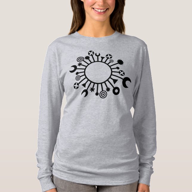 Mikroorganismus - Schwarz T-Shirt (Vorderseite)