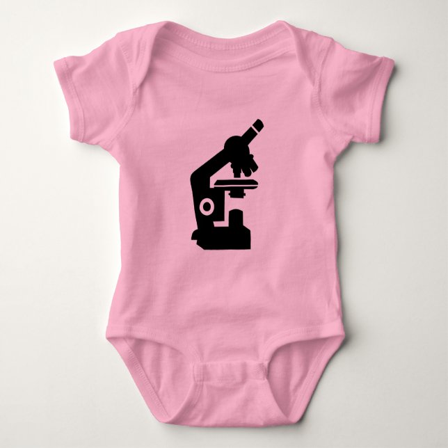 Mikroskop Baby Strampler (Vorderseite)