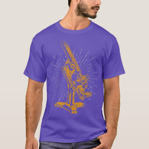 Mikroskop-Geschenk Wissenschaft Biologie Lehre T-Shirt