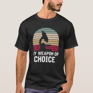 Mikroskop Med Labrador Geek Retro Medical Laborato T-Shirt