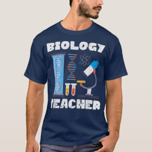 Mikroskopbiologe Labrador Biologie Lehrerin B T-Shirt