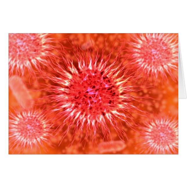 Mikroskopische Sicht von Dendrimern 2 (Vorderseite (Horizontal))