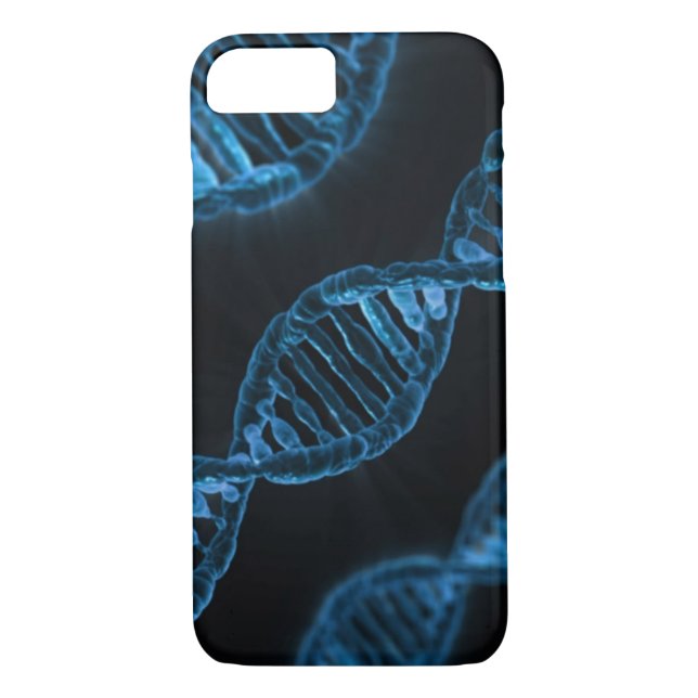Mikroskopischer Code der DNA-Doppelhelix Case-Mate iPhone Hülle (Rückseite)