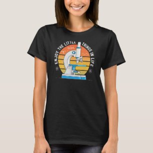 Mikroskopmikrobiologen Biologie Nerd Science La T-Shirt