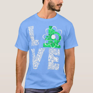 Mikroskopwissenschaftsbiologe Mikroskopie Molekula T-Shirt