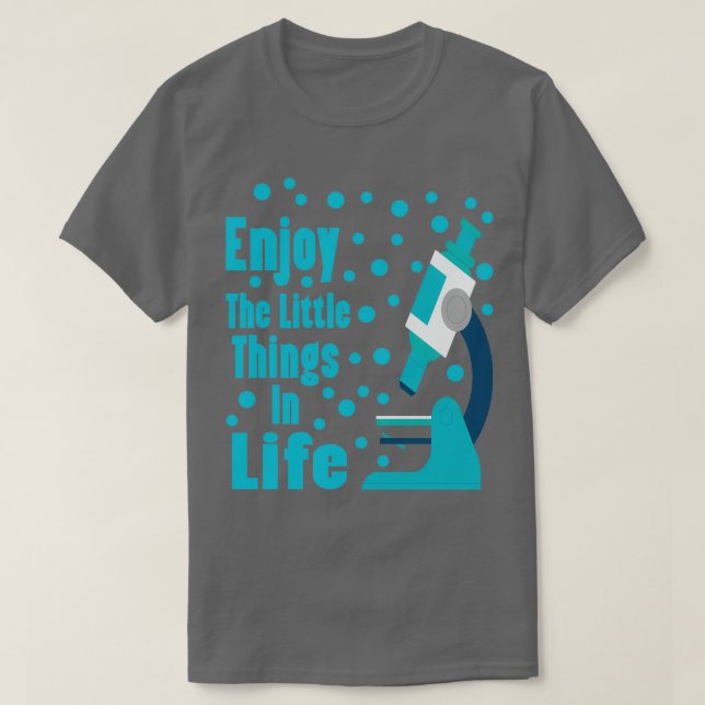 Mikroskopzellbiologie T-Shirt (Design vorne)