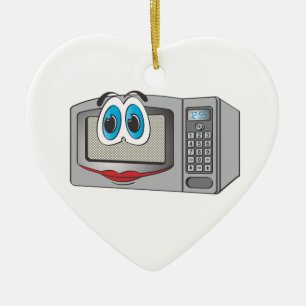 Mikrowelle aus Edelstahl Cartoon Keramik Ornament