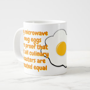 Mikrowellen-Eier-Tasse mit lustigem Zitat (Ei-Omel Jumbo-Tasse