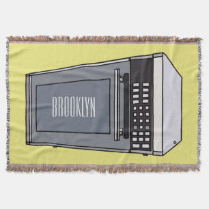 Mikrowellendarstellung Cartoon Decke