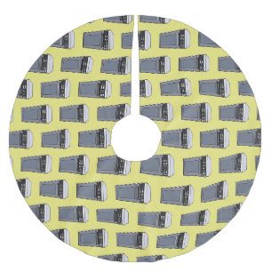 Mikrowellendarstellung Cartoon Polyester Weihnachtsbaumdecke