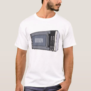 Mikrowellendarstellung Cartoon T-Shirt