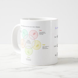 MikrowellenTasse | Single servieren Schokoladenkuc Jumbo-Tasse