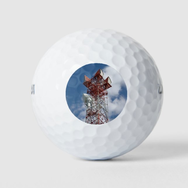 Mikrowellenturm Golfball (Vorderseite)