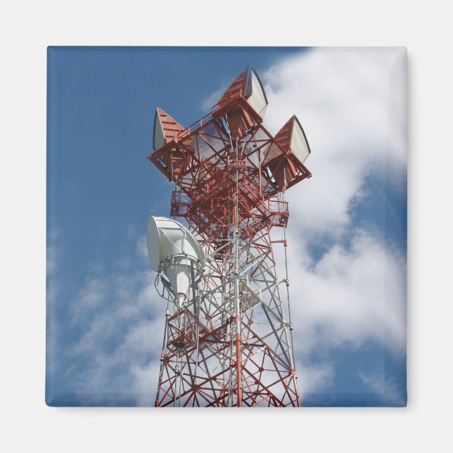 Mikrowellenturm Magnet (Vorne)