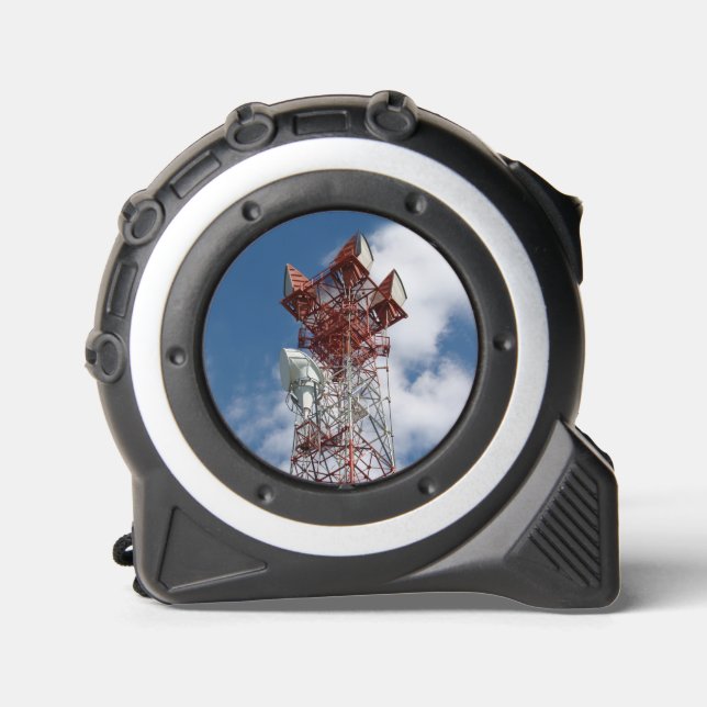 Mikrowellenturm Maßband (Vorderseite)