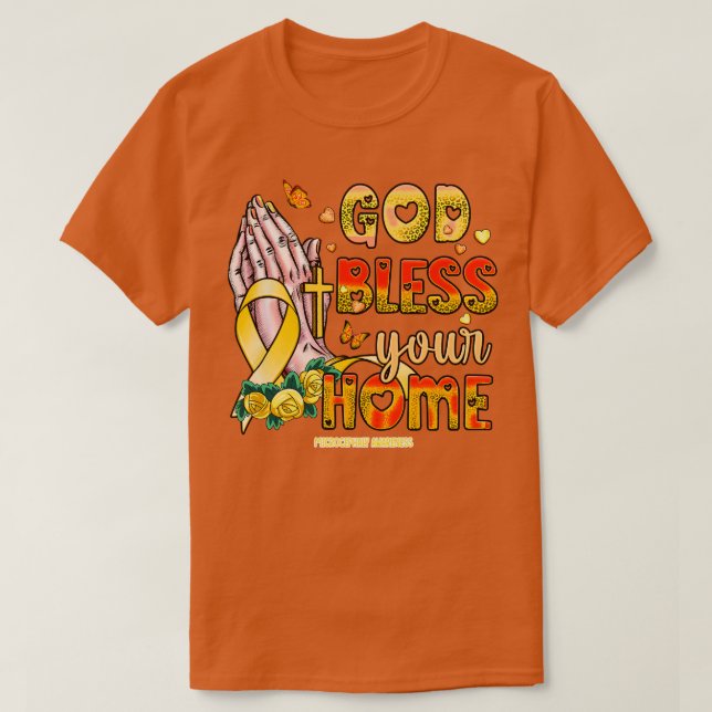Mikrozephalie Bewusstsein Sensibilisierung Gott se T-Shirt (Design vorne)