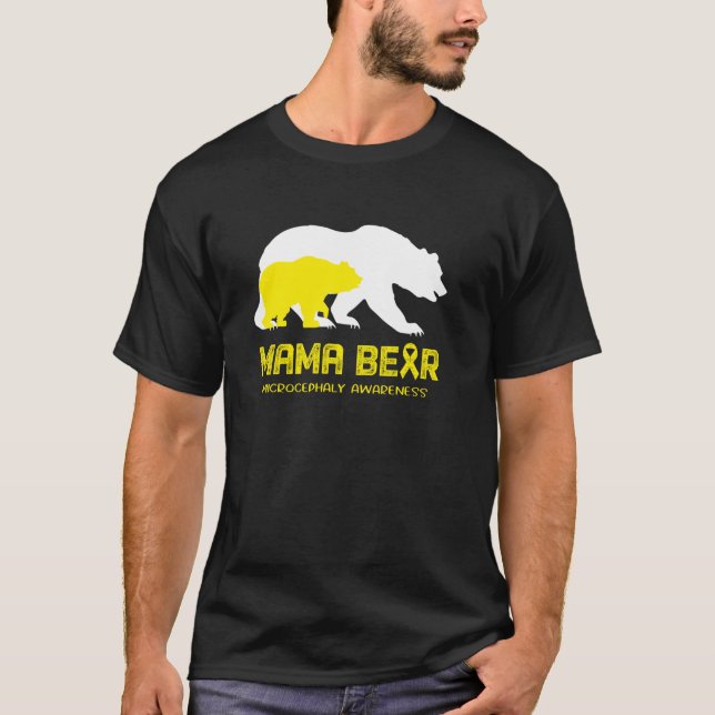 Mikrozephalie-Shirt für Mama-Bären T-Shirt (Vorderseite)