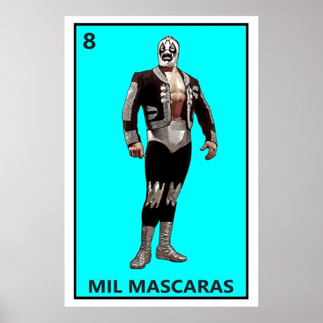 Mil Mascaras Poster (Vorne)