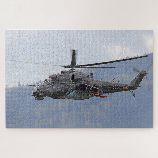 Mil Mi-24 Hind (Horizontal)