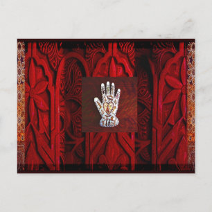 Milagro In Red Postkarte