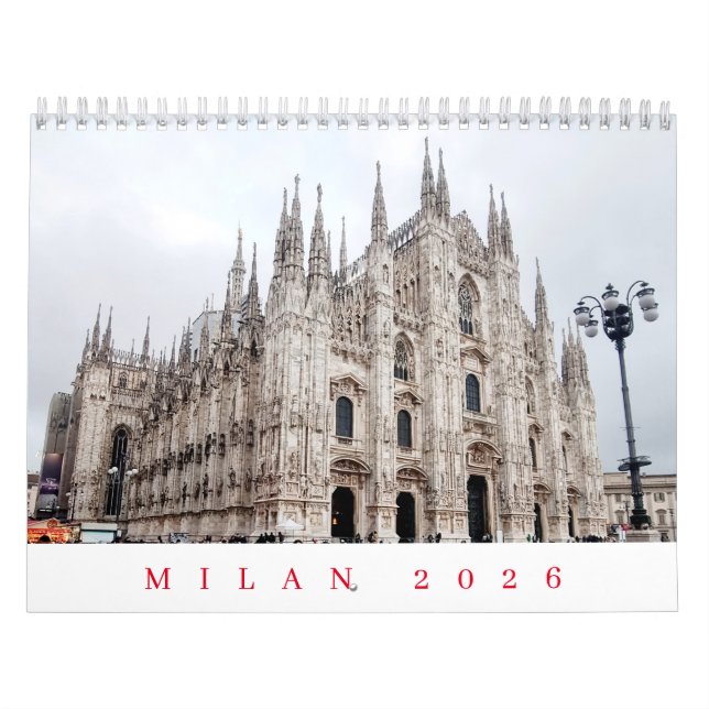 Milan 2026 Kalender (Titelbild)