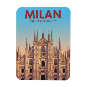 Milan-Dom-Gepäckanhänger Magnet