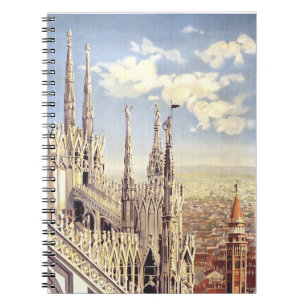 Milan Duomo Kathedrale Geburt Heilige Maria Notizblock