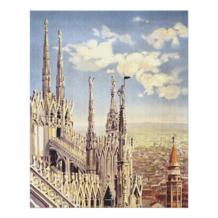 Milan Duomo Kathedrale Geburt Heilige Maria Poster