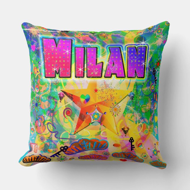 Milan Epoch Hour Pillow Kissen (Vorderseite)