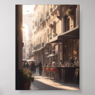 Milan Espresso Poster