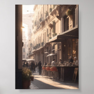 Milan Espresso Poster